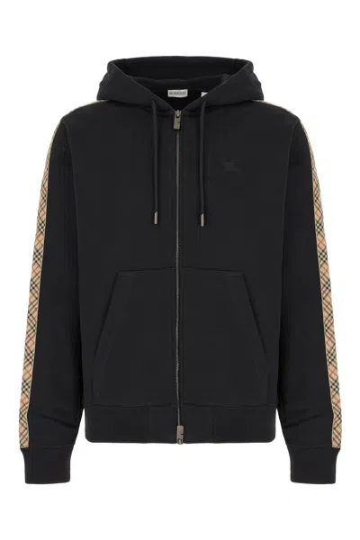 Burberry Kids' Felpe In Black