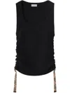 Burberry Festival-style Tank Top In Black