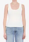 Burberry Festival-style Tank Top In White