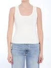 Burberry Festival-style Tank Top In White