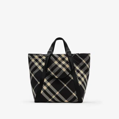 Burberry Festival Tote Bag In Black