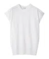 Burberry Fine-knit Wool T-shirt In White
