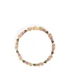 Burberry Fitted Necklace In Gold/multicolor