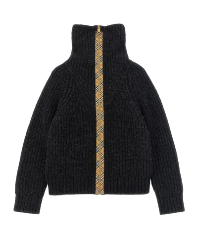 Burberry Fitzpatrick Cardigan In Black