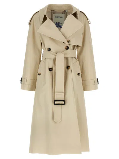 Burberry Fitzrovia Trench Coat In Brown
