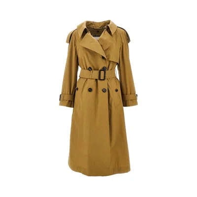 Burberry 'fitzrovia' Trench Coat With Removable Liner In Brown