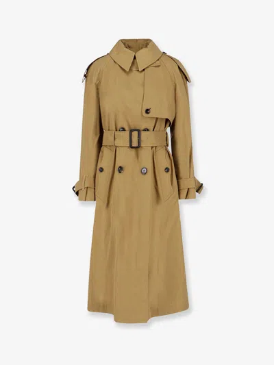 Burberry Fitzrovia Trench With Removable Lining In Green