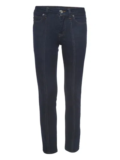 Pre-owned Burberry Five-pocket Jeans In Blue