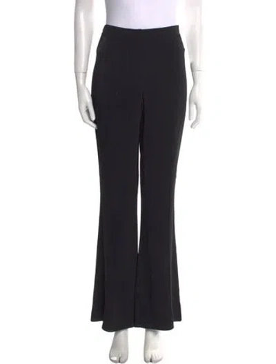 Pre-owned Burberry Flared Pants In Black