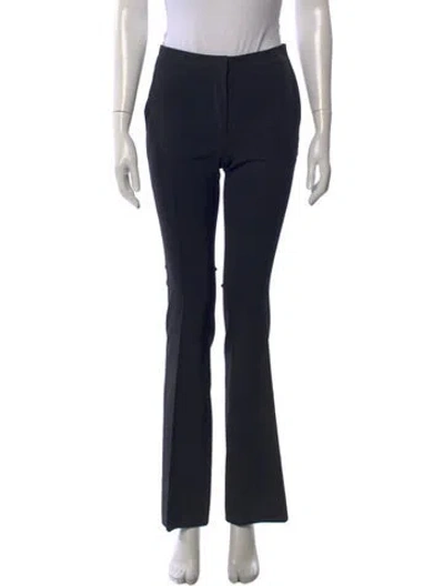 Pre-owned Burberry Flared Pants In Blue
