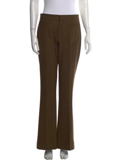 Pre-owned Burberry Flared Pants In Multi
