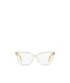 Burberry Flat Mirror With Square Frame Of Logo In White