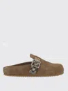 Burberry Flat Sandals  Woman Color Brown In Brown