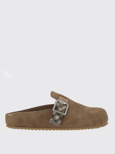 Burberry Flat Sandals  Woman Color Brown