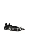 Burberry Check Knit Baby Baller In Black/calico Ip Chk