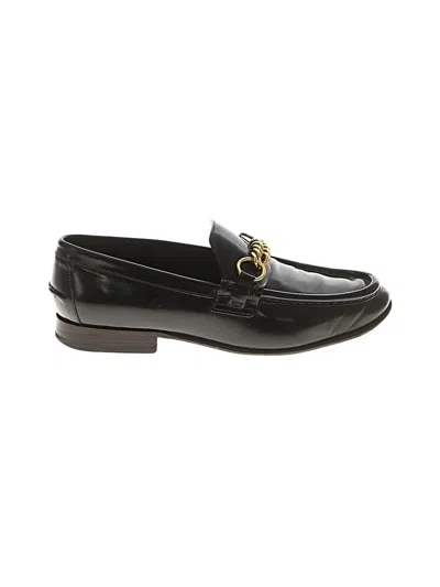 Pre-owned Burberry Flats In Black