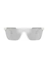 Burberry Unisex Sunglasses Be4480d In Gray