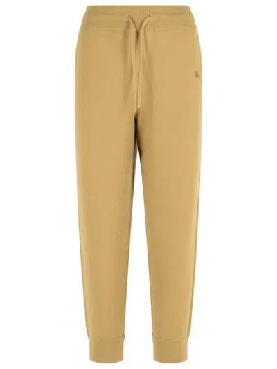 Burberry 'flax' Cashmere Blend Jogging Pants