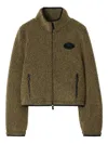 Burberry Fleece Cropped Jacket - Women's - Wool/polyamide/polyester