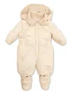 Burberry Fleece-lining Ski Suit In Neutrals