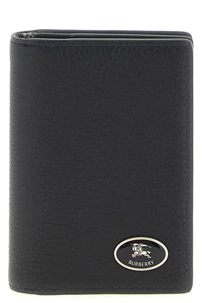 Burberry 'flint' Card Holder In Black