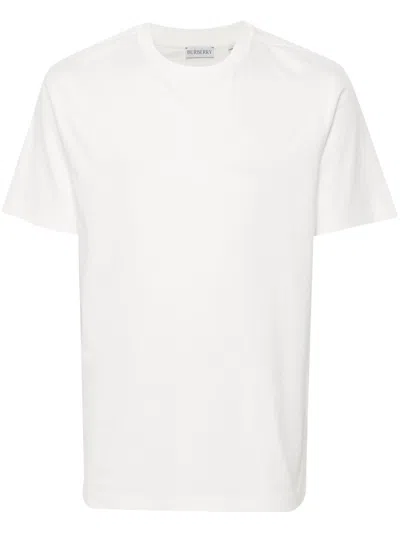 Burberry Flocked Pattern T-shirt