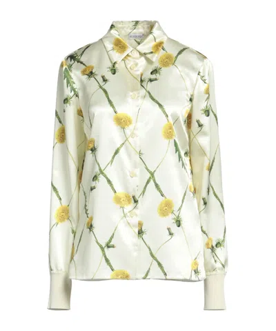 Burberry Floral Pattern Shirt In Multi