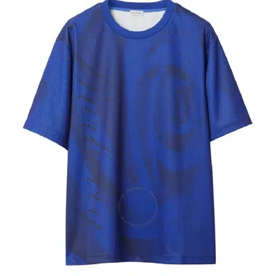 Burberry Floral Print Crew Neck T-shirt