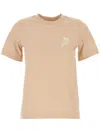 Burberry Women's Peach Cotton T-shirt In Orange