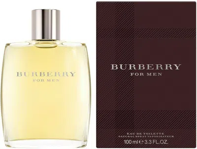 Burberry For Men /  Edt Spray 3.3 oz (m) In Berry / Green