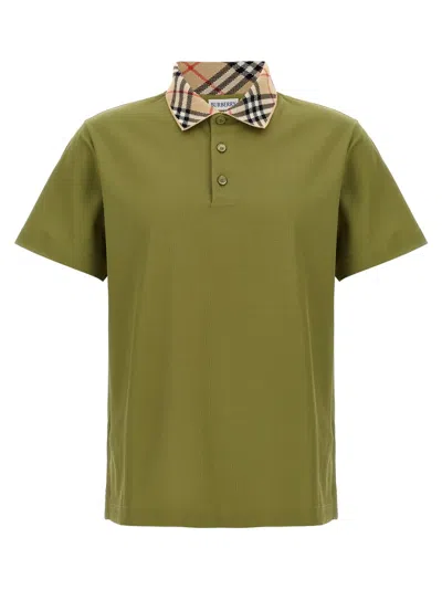 Burberry For' Polo Shirt In Green