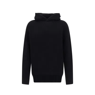 BURBERRY FORISTER KNITTED HOODIE