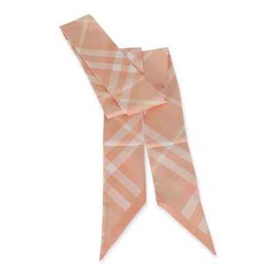 Burberry Foulards & Twills In Pink