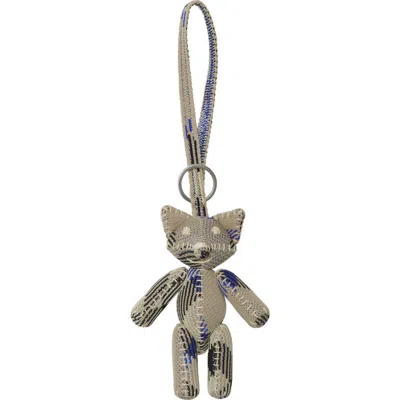 Burberry Mini Charm Keyring Accessory In Brown