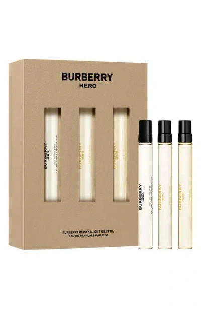 Burberry Fragrance Trio Set $111 Value In Transparent