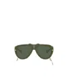 Burberry Frame Sunglasses In Green