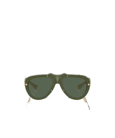 Burberry Frame Sunglasses In Green