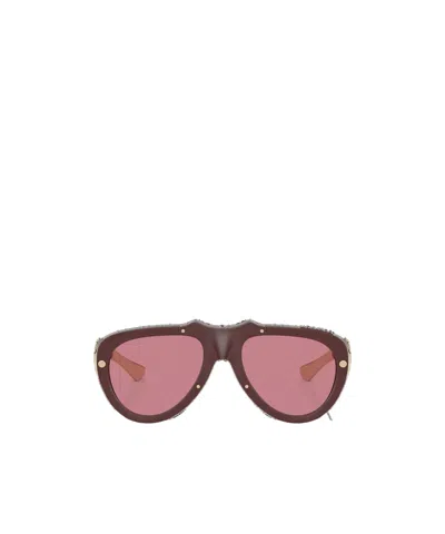 Burberry Frame Sunglasses In Pink