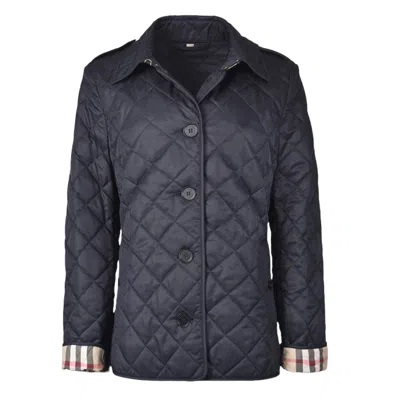 Pre-owned Burberry Frankby Quilted Jacket In Black