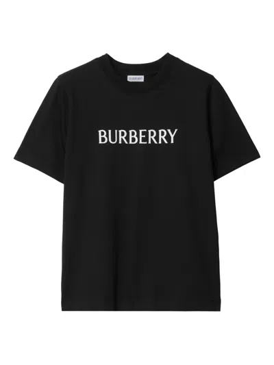 Burberry Frankie Biologic Cotton T-shirt In Multi