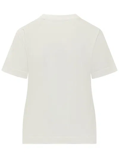 Burberry Frankie Cash T-shirt In Chalk