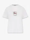 Burberry Frankie Cotton T-shirt In White