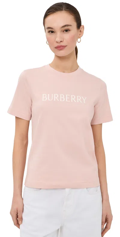 Burberry Frankie Logo Tee Bouquet In Pink