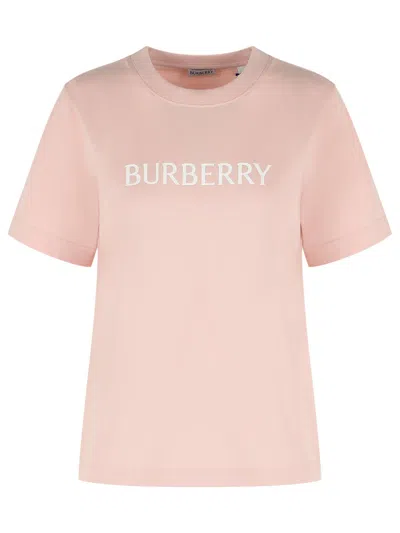 Burberry Pink Cotton T-shirt