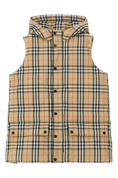 Burberry 'franklin' Vest In Sand