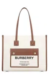 Burberry Freya Canvas Tote Bag