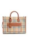 Burberry Freya Handbags Beige