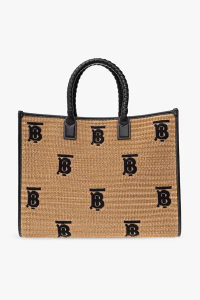 BURBERRY FREYA MEDIUM SHOPPER BAG