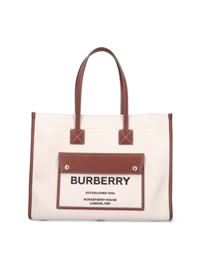 BURBERRY 'FREYA' MEDIUM TOTE BAG