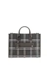 Burberry Freya Mini Shopping Bag - Synthetic - Multi In Snug Ip Check
